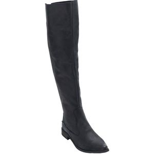 Free People Over the Knee Brenna Black Boots Never been worn.